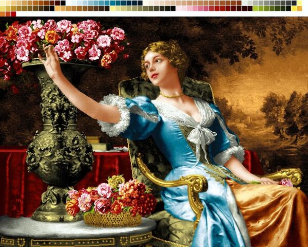 The blossom of youth Carpet Pattern - Art Pinner